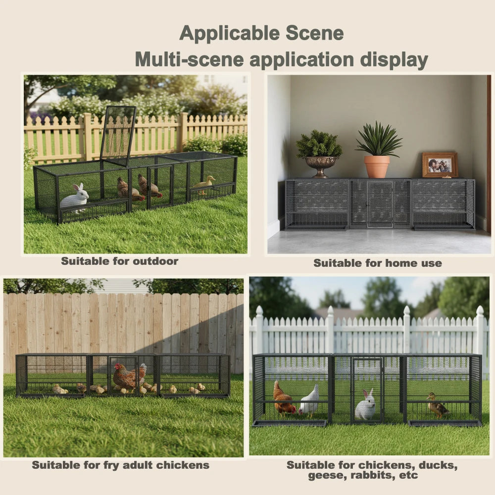 Thickened Chicken Coop Durable Pigeon Cage Outdoor Poultry Pen For Home Breeding