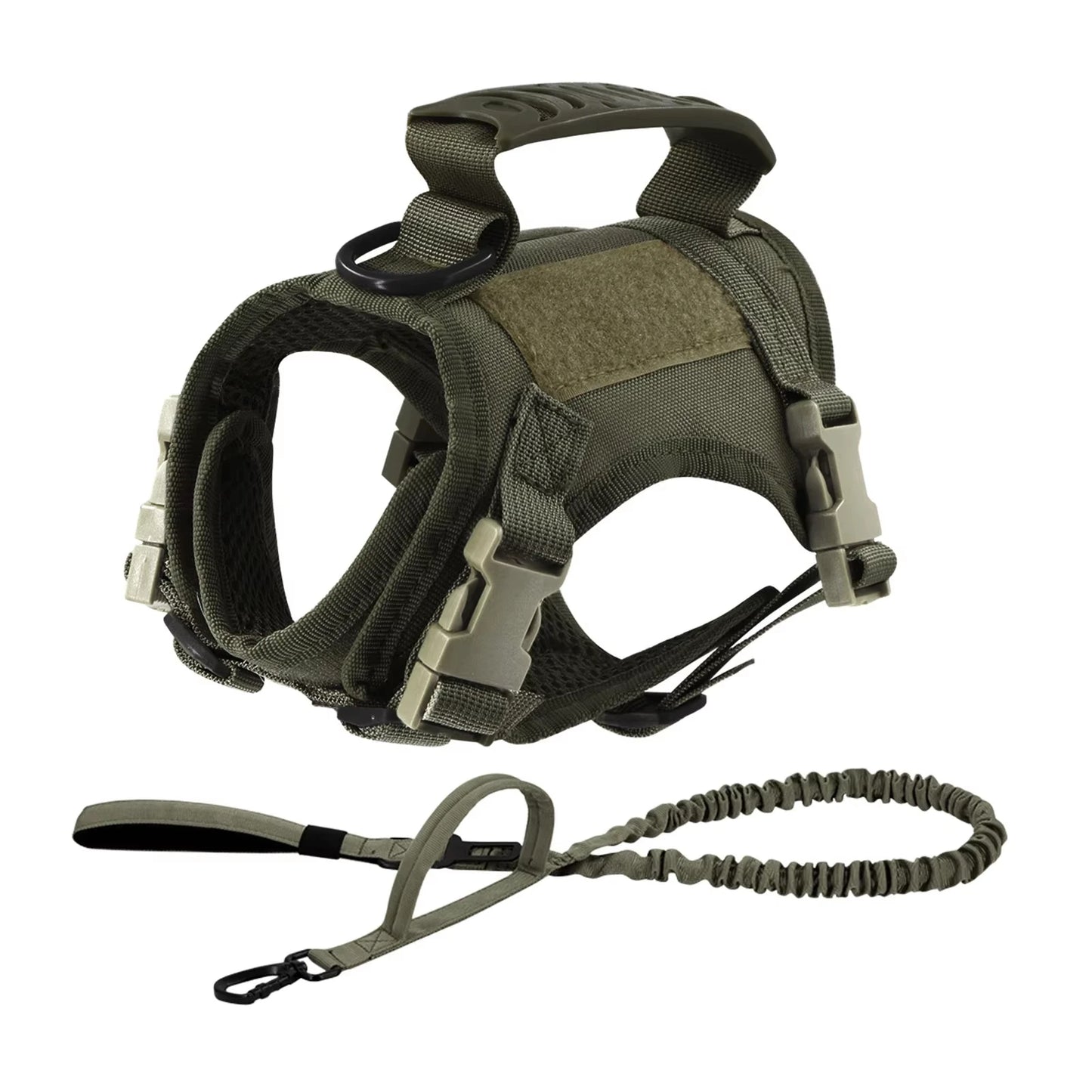 Tactical Puppy Harness Leash Set For Small Dogs Training Kit