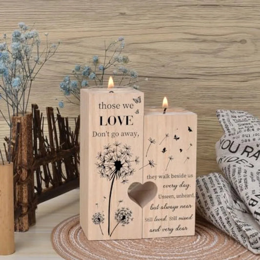 Bereavement Candle Holders Sympathy Gifts Condolence Memorial For Loved Ones
