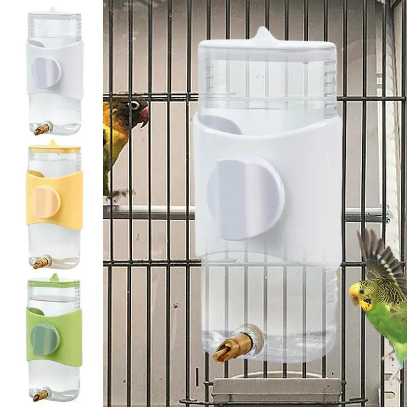 High-Concerned Parakeet Bird Feeder Hanging Food and Water Dispenser