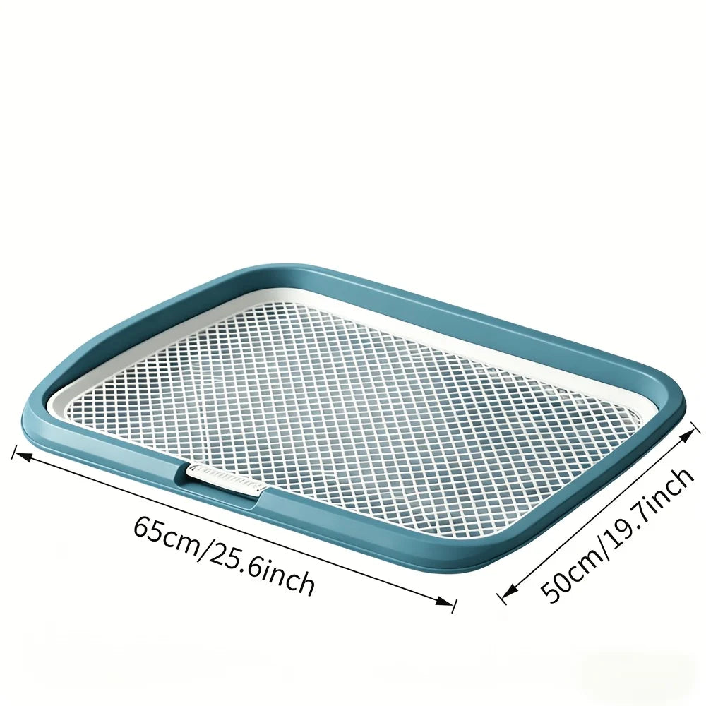 Nordara Dog Potty Tray With Removable Grating Leakproof Indoor Toilet