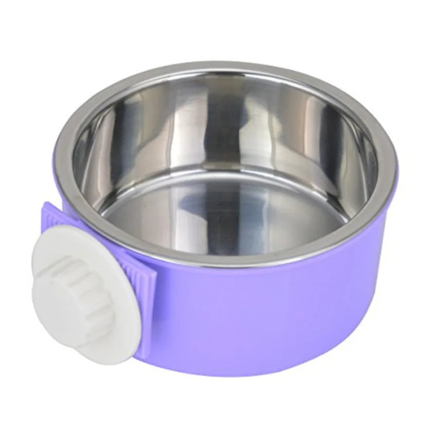 Removable Stainless Steel Dog Bowl For Water And Food Pets