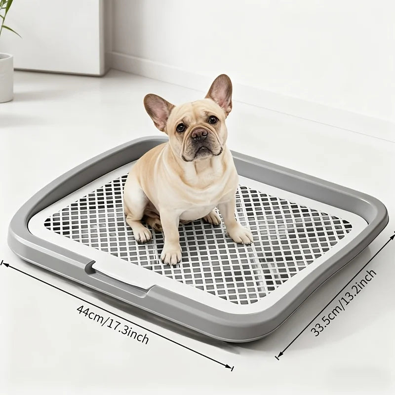 Nordara Dog Potty Tray With Removable Grating Leakproof Indoor Toilet