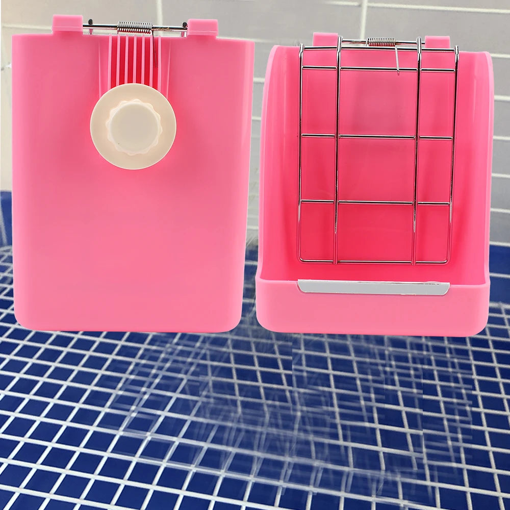 High-Concerned Rabbit Grass Frame Hay Feeder and Feeding Bowl