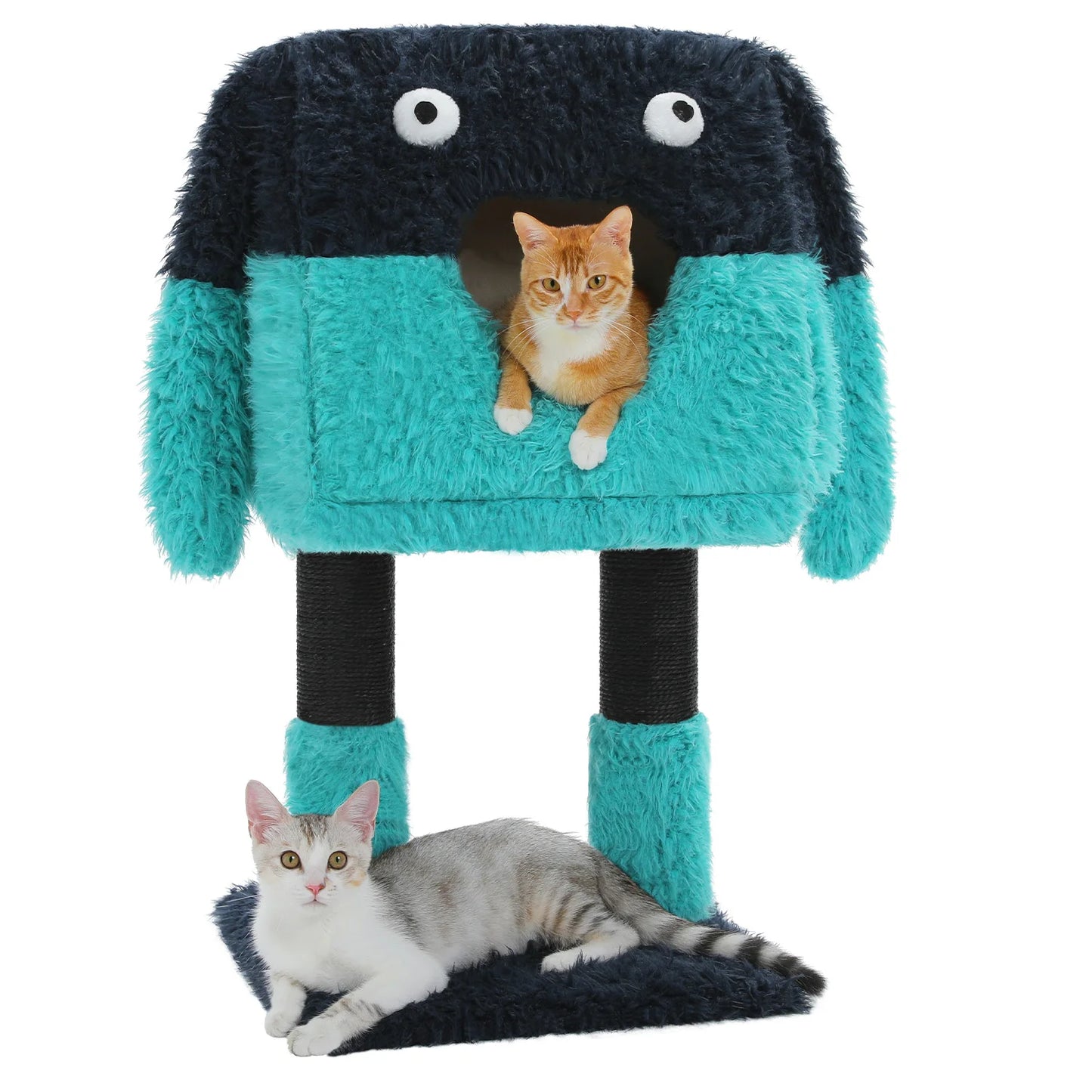 PAWZ Road Monster Series Cat Tree Tower Plush Condo