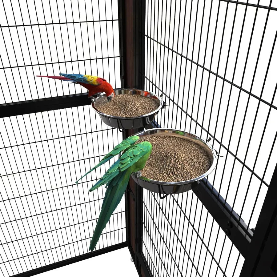 Guangdong CN Outdoor Bird Aviary For Parakeets Parrots Macaws Canaries