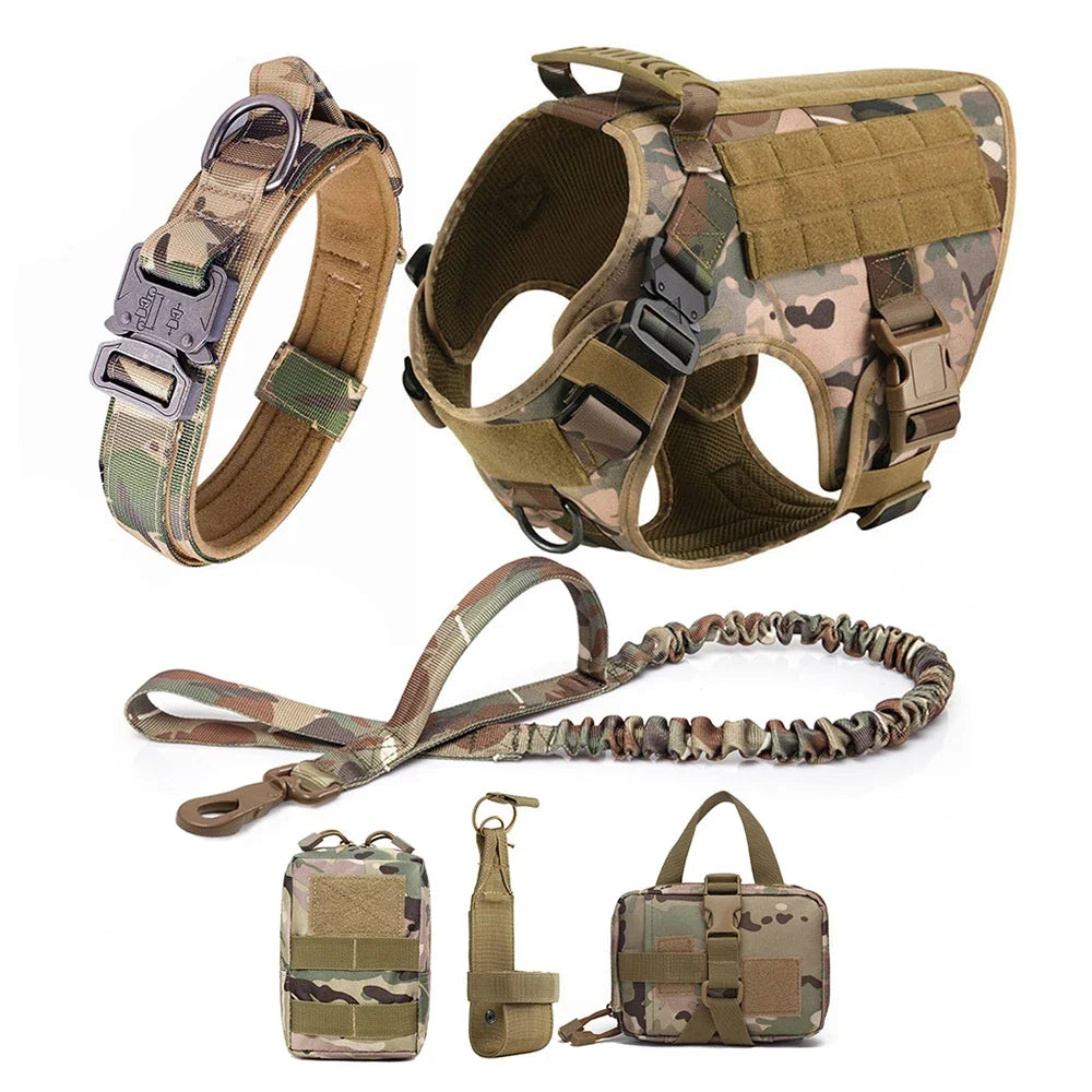 Dog Harness And Leash Vest Set For Medium Large Dogs