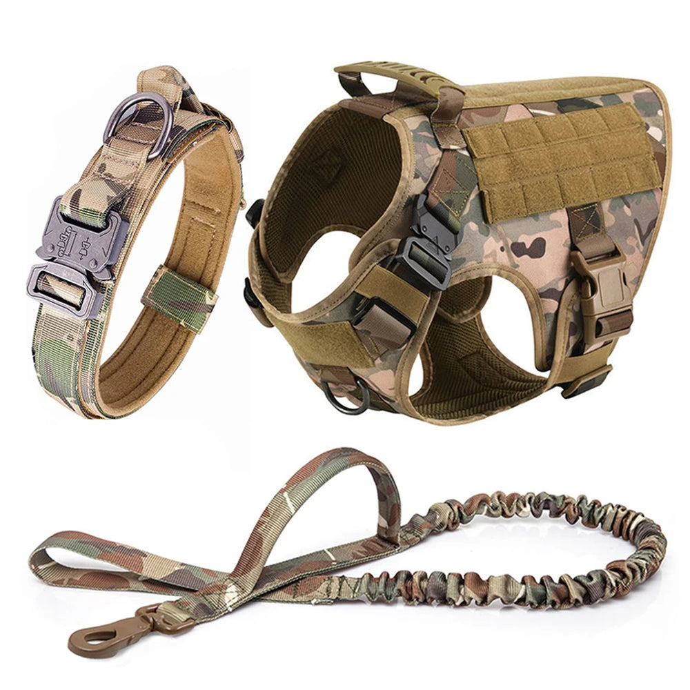 Dog Harness And Leash Vest Set For Medium Large Dogs