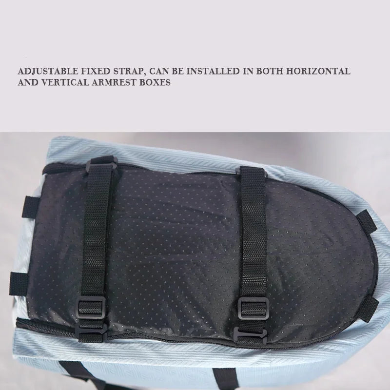 Portable Pet Car Seat Armrest Box Travel Cushion For Dogs