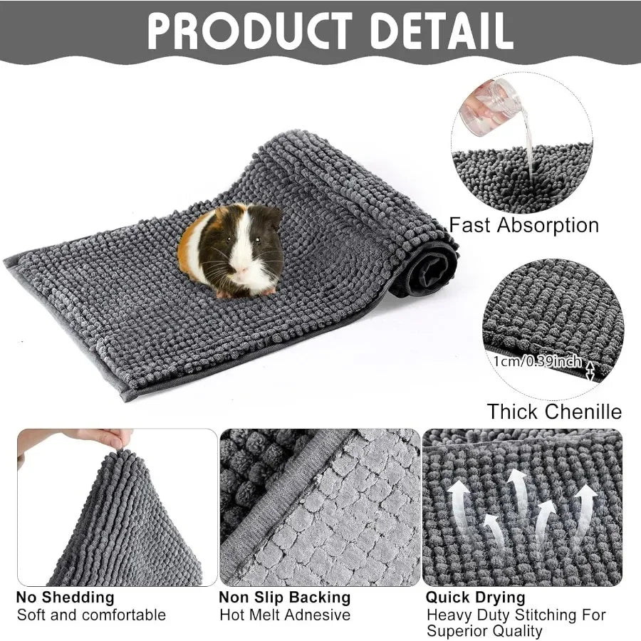 Hign-concerned Washable Fleece Cage Liners For Small Pets