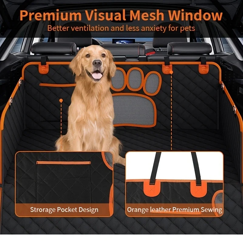 Dog Seat Cover Hammock Car Backseat Protector Waterproof Anti Slip