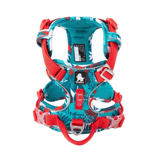 TrueLove Explosion-Proof Dog Harness Camouflage Reflective Nylon