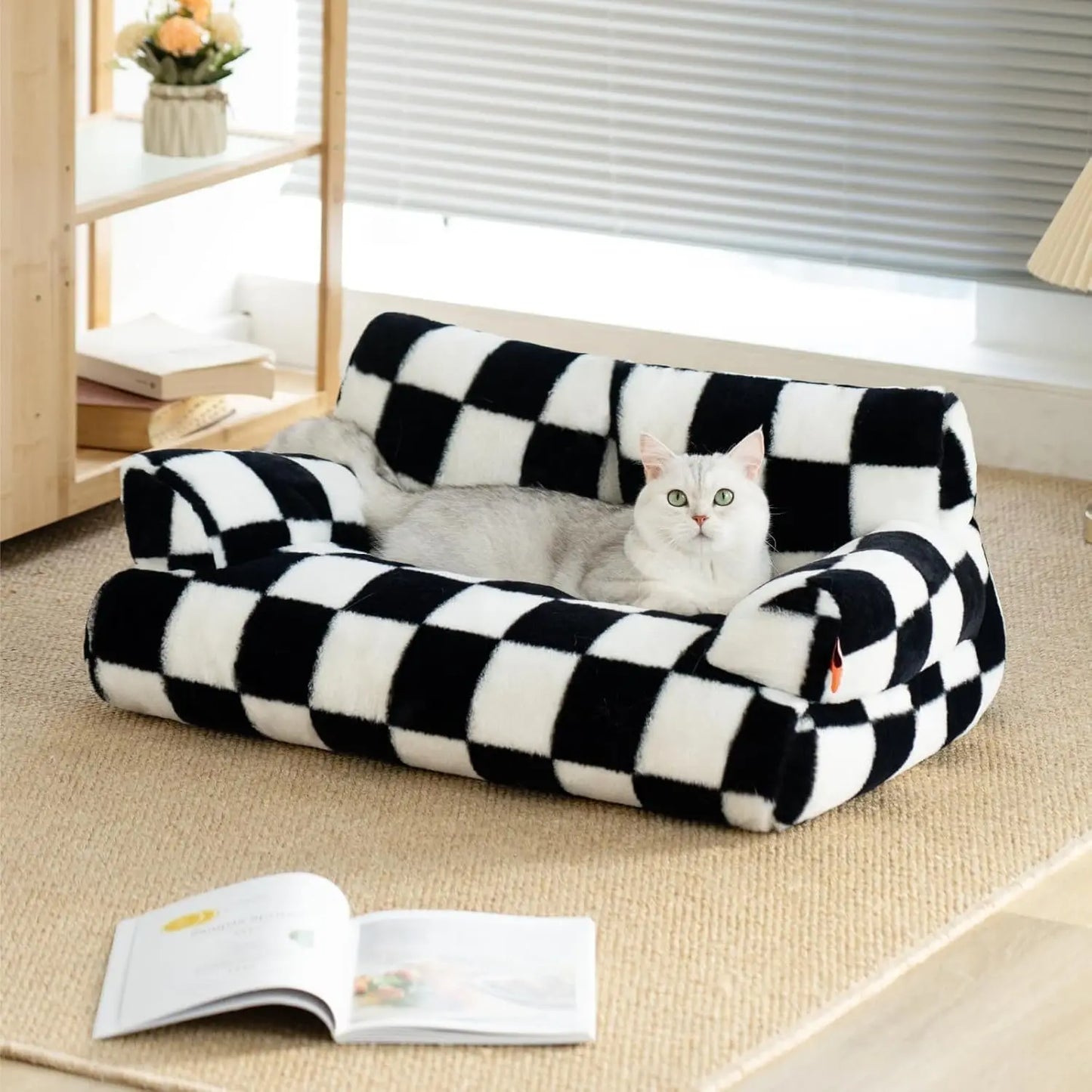 MEWOOFUNCN Pet Couch Bed For Cats And Small Dogs
