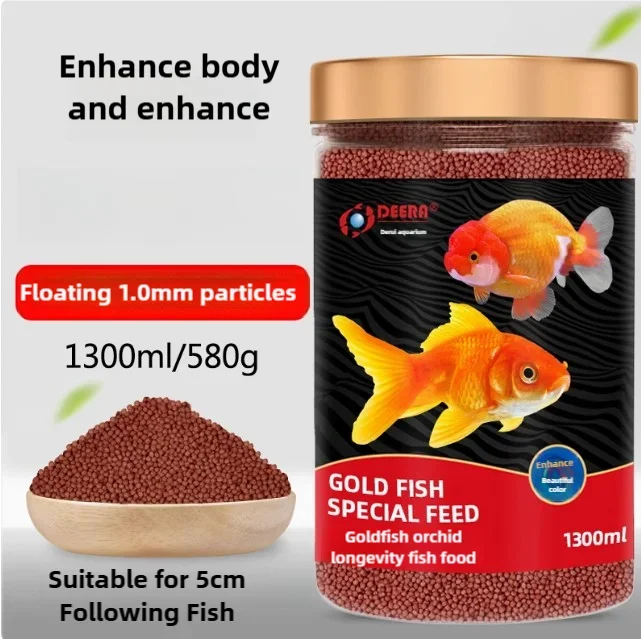 Deera Goldfish Food With Antarctic Krill And Probiotics