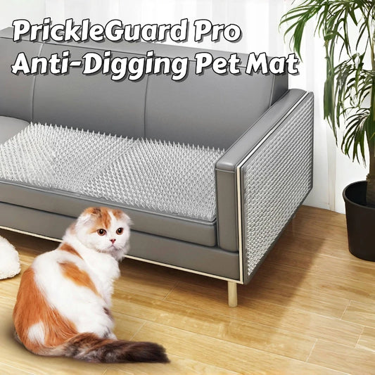 Pet Proof Garden Defender Mat With Interlocking Spikes