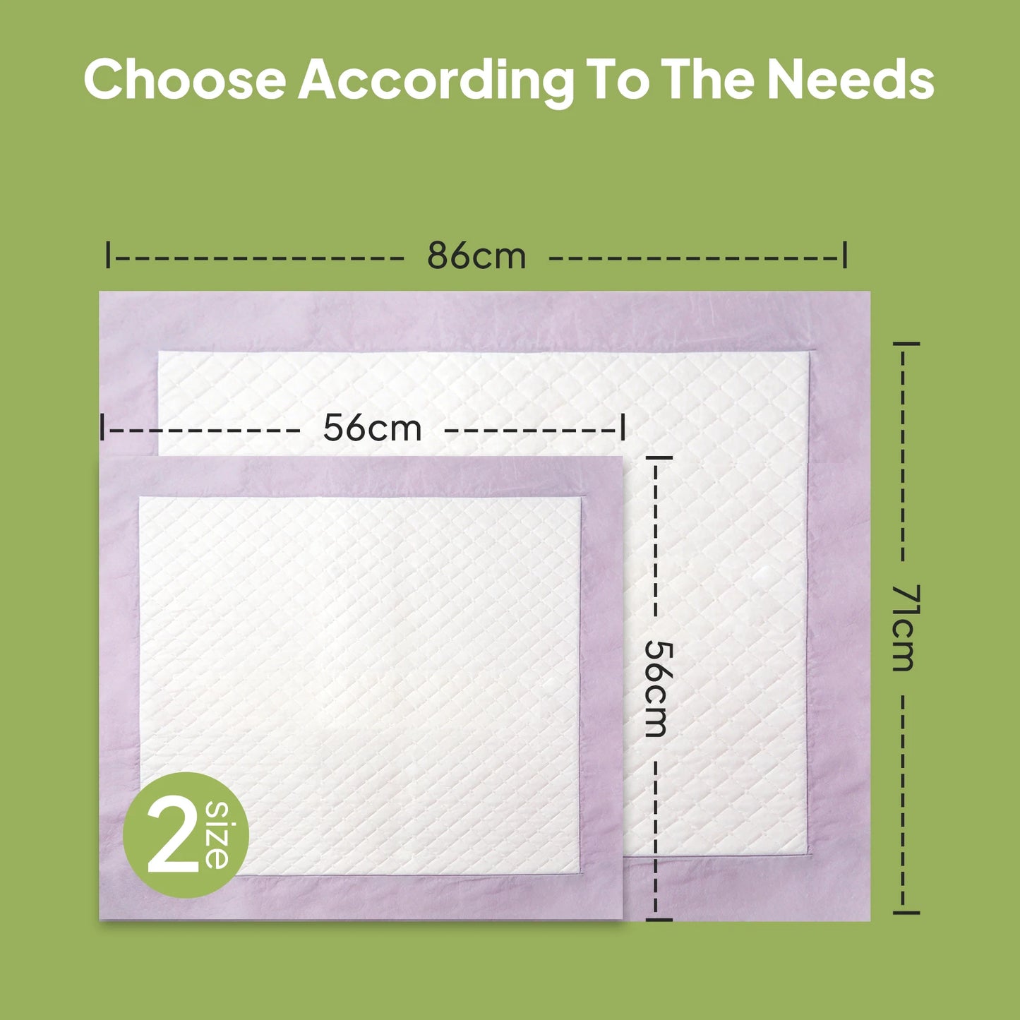 Lavender Scented Disposable Pet Underpads Super Absorbent Odor Neutralizing