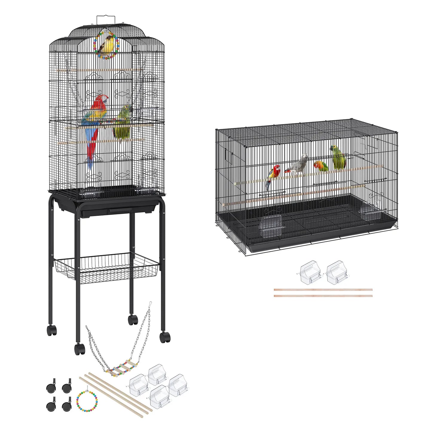 Guangdong Flight Bird Cage Metal Parakeet Cage for Cockatiels