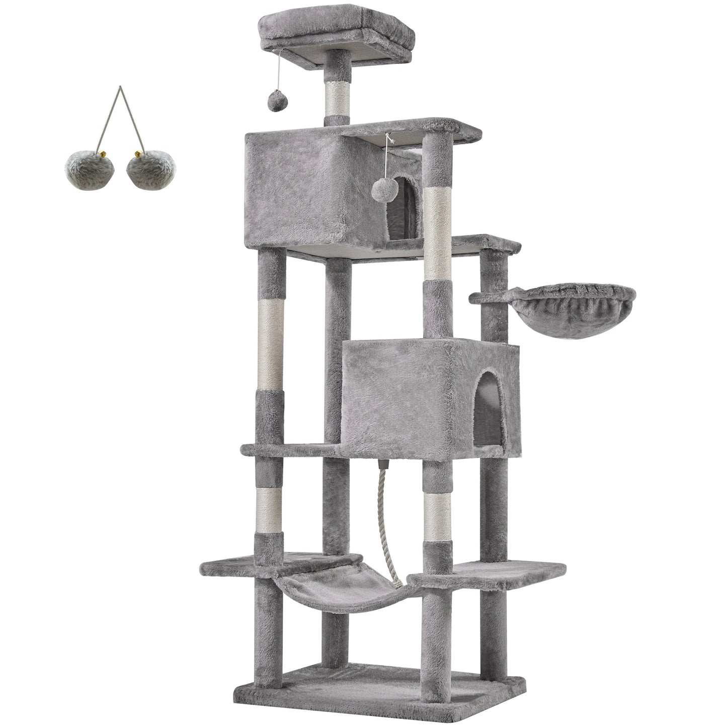 JHK Cat Tree Tower Multi Level Climbing Tower Indoor