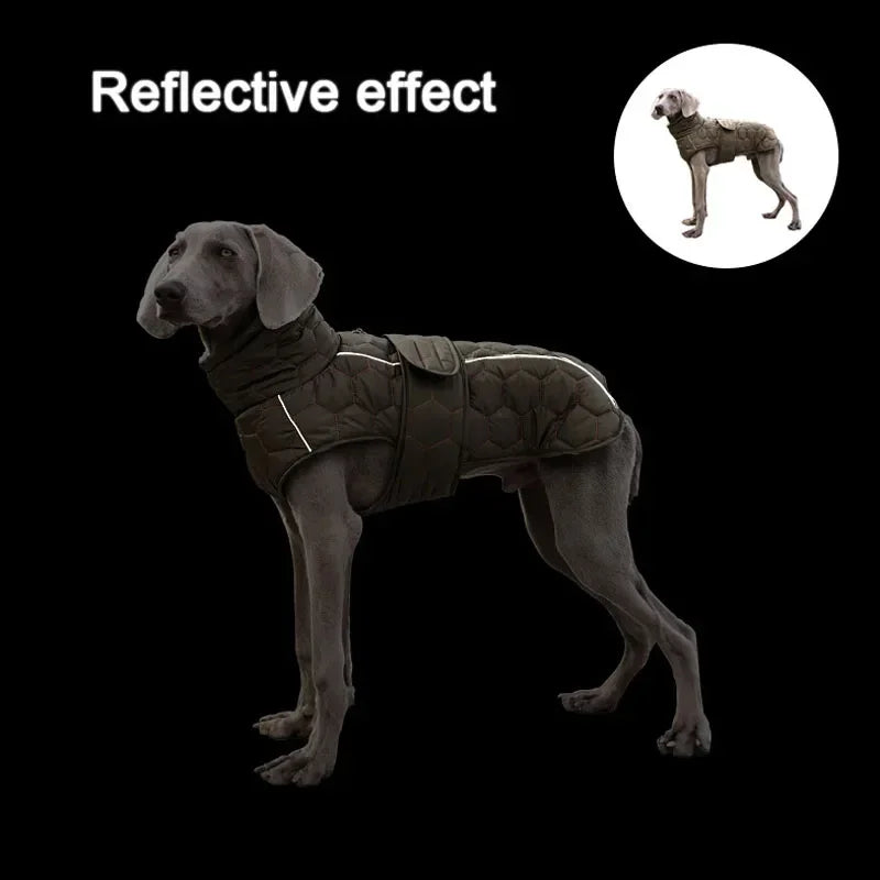 Winter Reflective Snowsuit for Dogs Waterproof Down Jacket