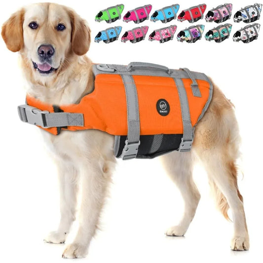 Hign-concerned High Buoyancy Dog Life Jacket For Water Fun