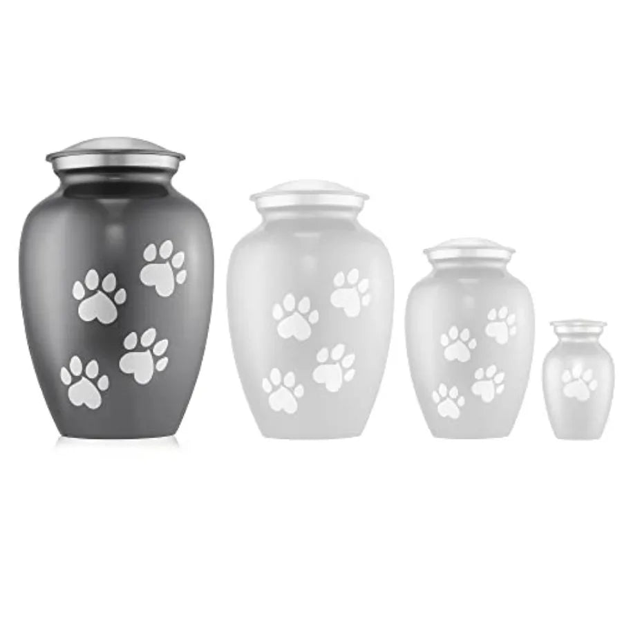 Solid Brass Pet Urn Dog And Cat Cremation Keepsake Memorial