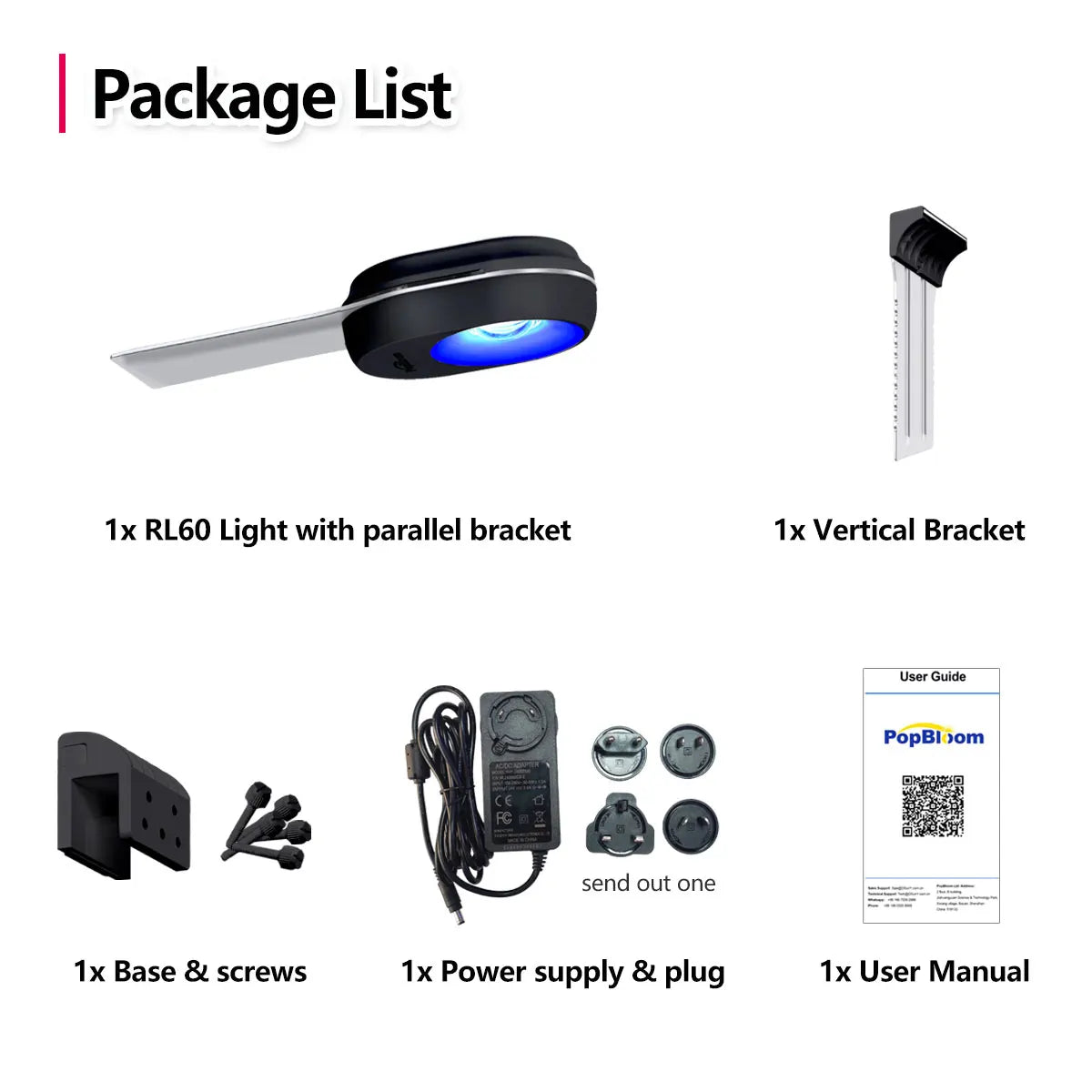 PopBloom Nano WiFi Aquarium Light 60W Full Spectrum