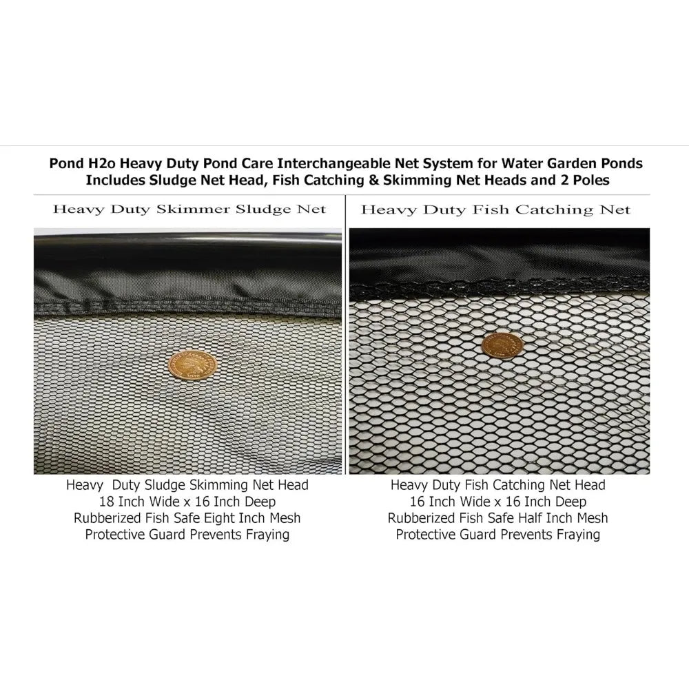 Huanyan Heavy Duty Pond Net System Interchangeable Kit