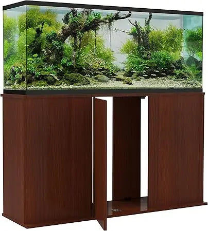 Particle Board Aquarium Stand For Contemporary Indoor Use