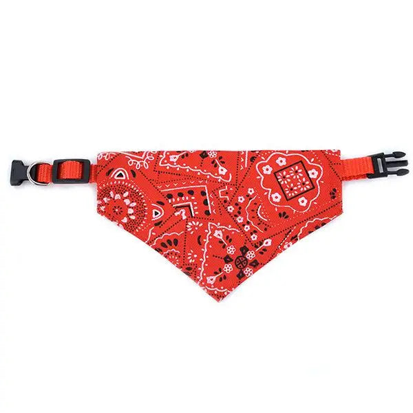 Lovely Adjustable Cat Collar Bandana Tie Scarf For Pets