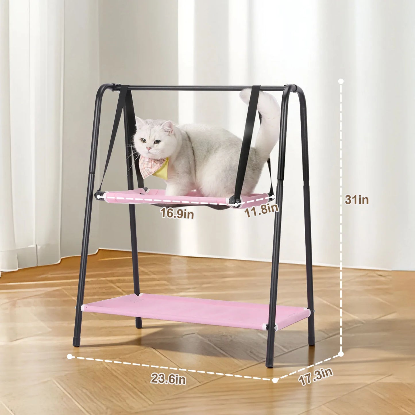 Wedyvko Cat Nest Hammock Bed Moisture Proof Washable Cradle
