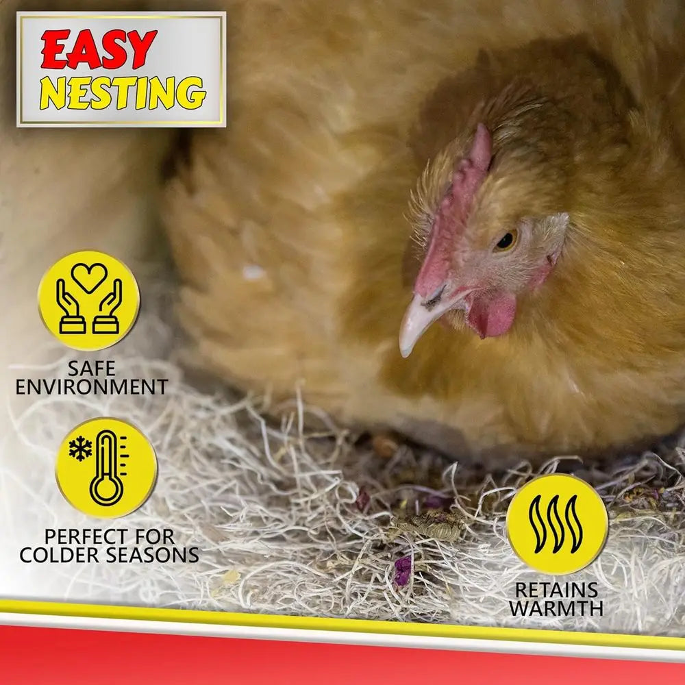 Chicken Nesting Pads With Aromatic Nest Herbs For Egg Laying