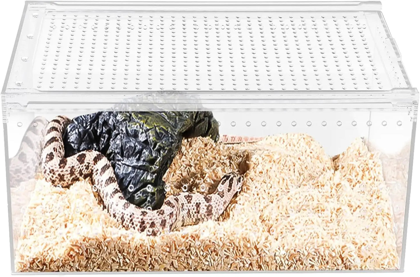 Hign-concerned Magnetic Acrylic Reptile Enclosure Breeding Box