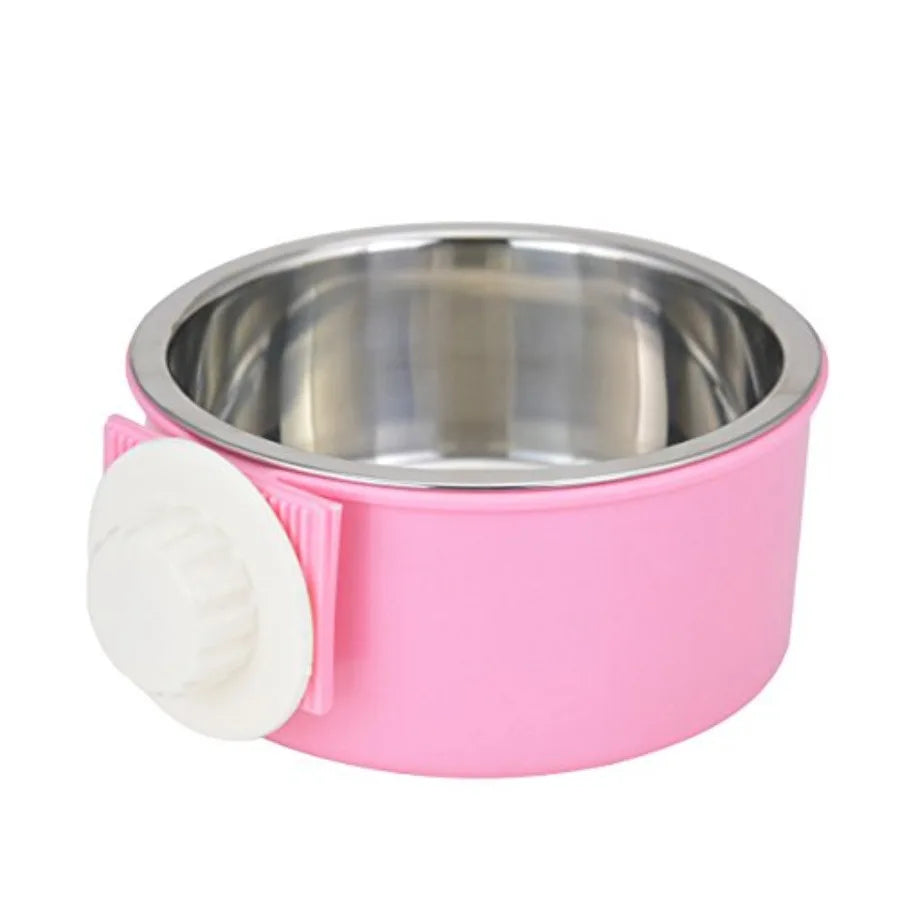 Removable Stainless Steel Dog Bowl For Water And Food Pets