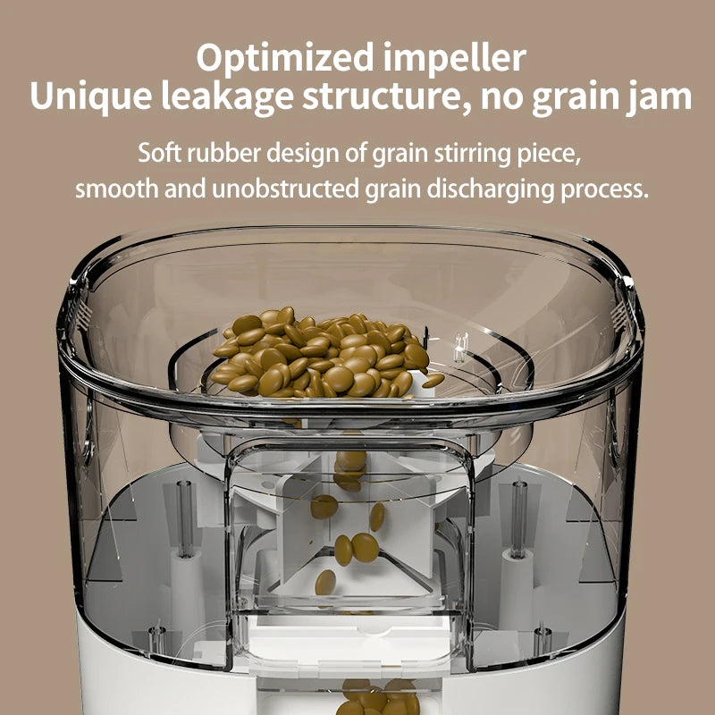 PAPIFEED Smart Double Bowl Automatic Pet Feeder With WiFi Timer