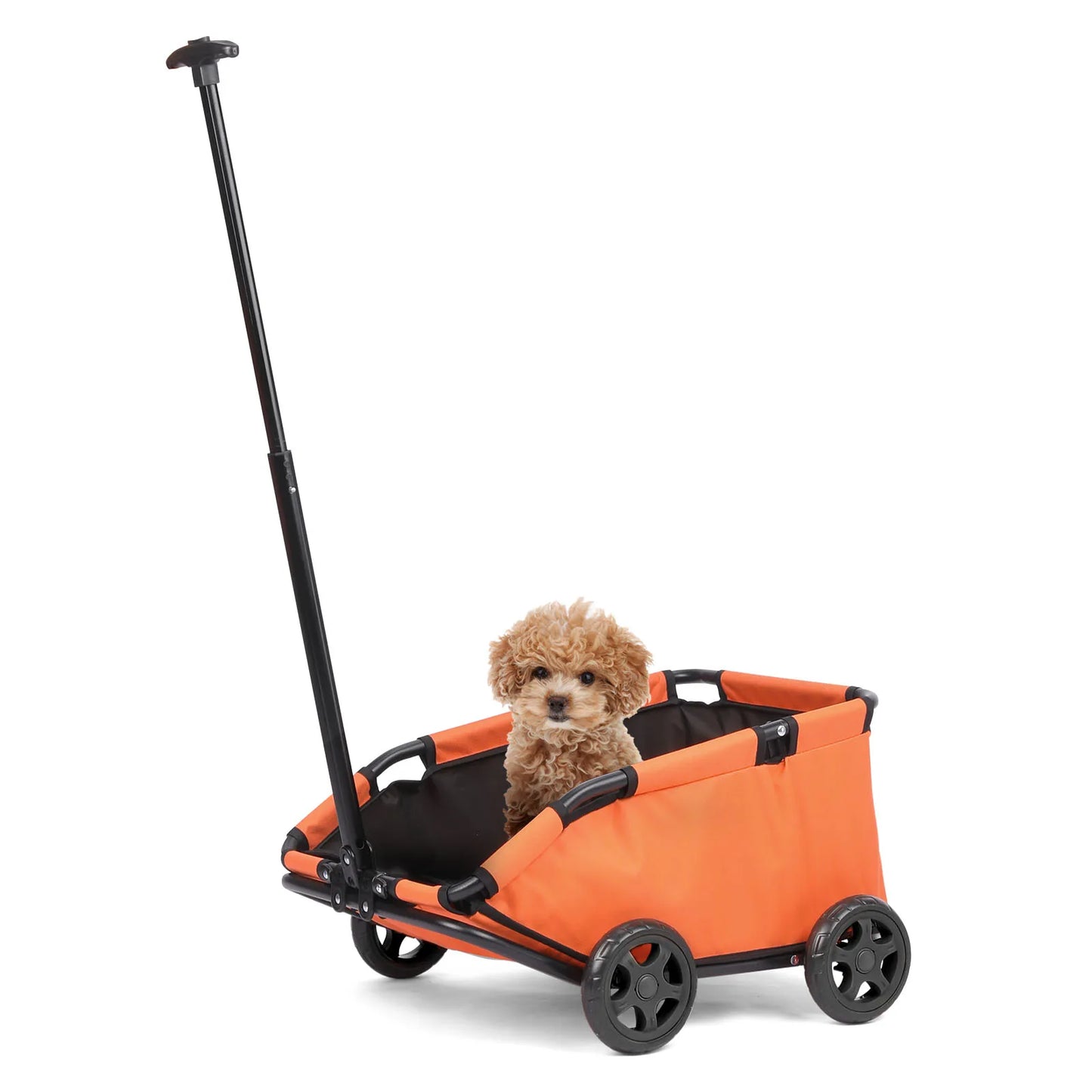 Pet Cart Four Wheels Folding Dog Stroller Lightweight
