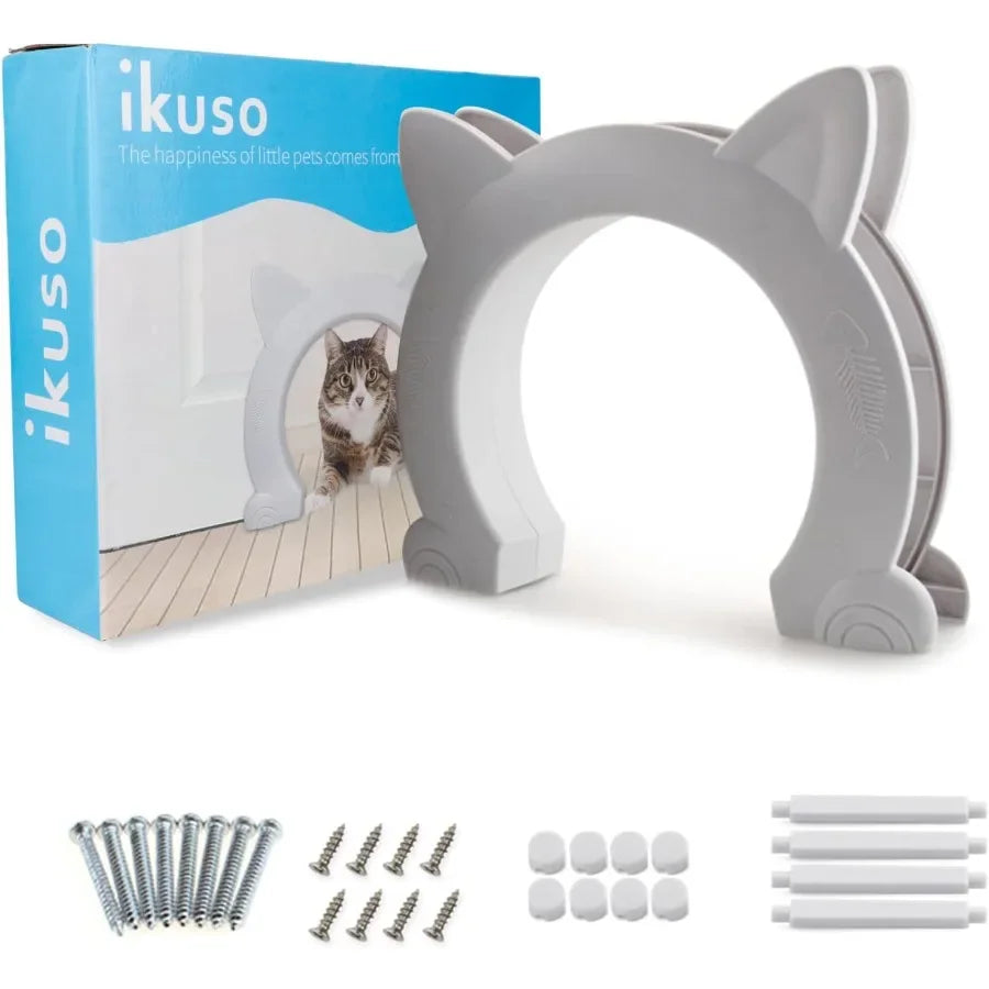 Hign-concerned Indoor Cat Door For Interior Doors Easily