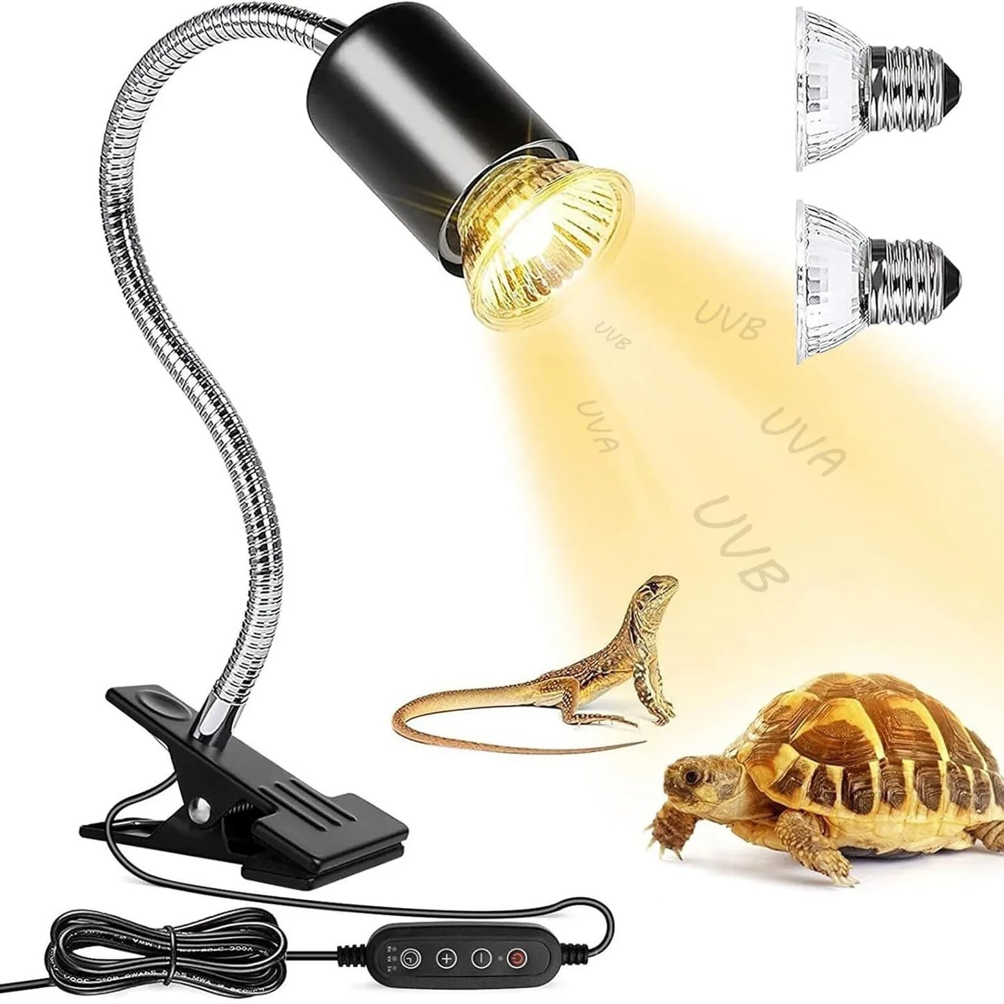 Reptile UVB Heating Lamp for Tortoise and Other Reptiles