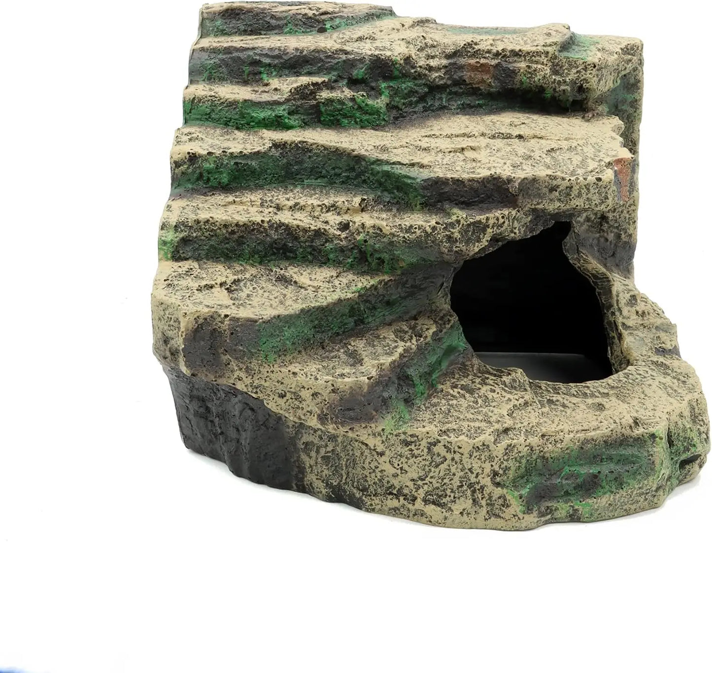 Resin Reptile Tank Hideout Cave Habitat Decor Leopard Gecko Turtle