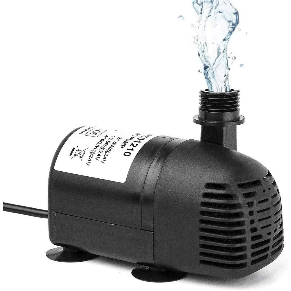 XMSJ Brushless Submersible Water Pump 410GPH For Ponds