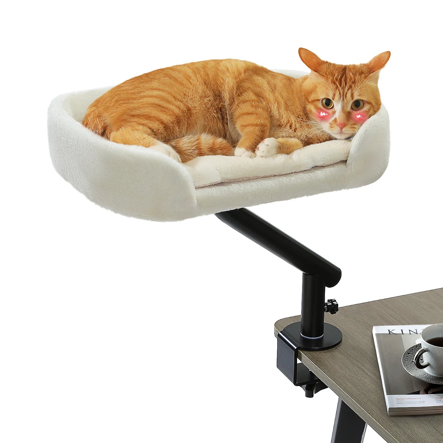 PAWZ Road Cat Desk Bed 360 Rotatable Stand for Cats