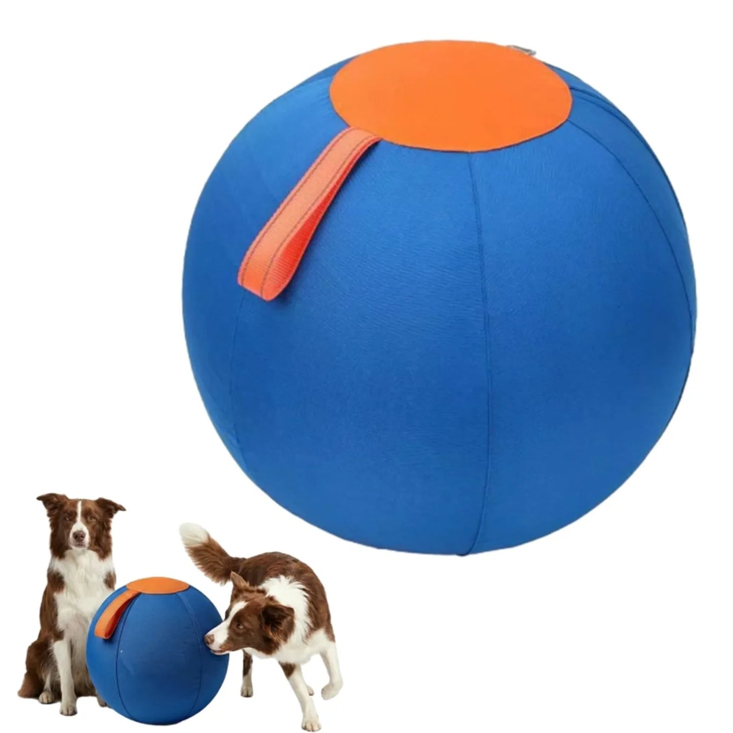 Herding Ball For Dogs Tear Resistant Enrichment Ball With Cover