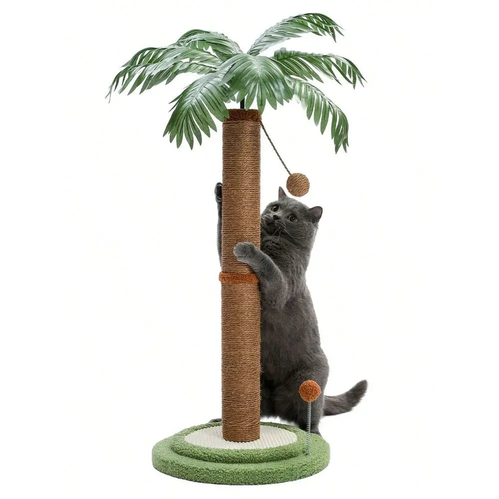 XMSJ Cactus Cat Tree For Indoor Cats With Scratching Post