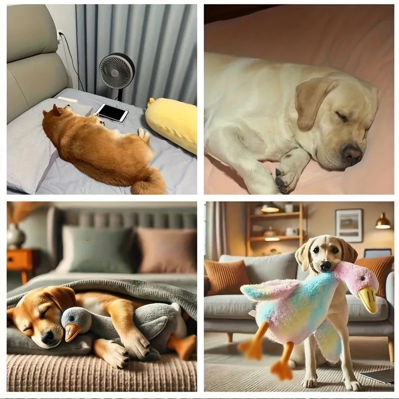 Duck Plush Toy For Pets Anxiety Relief And Relaxation