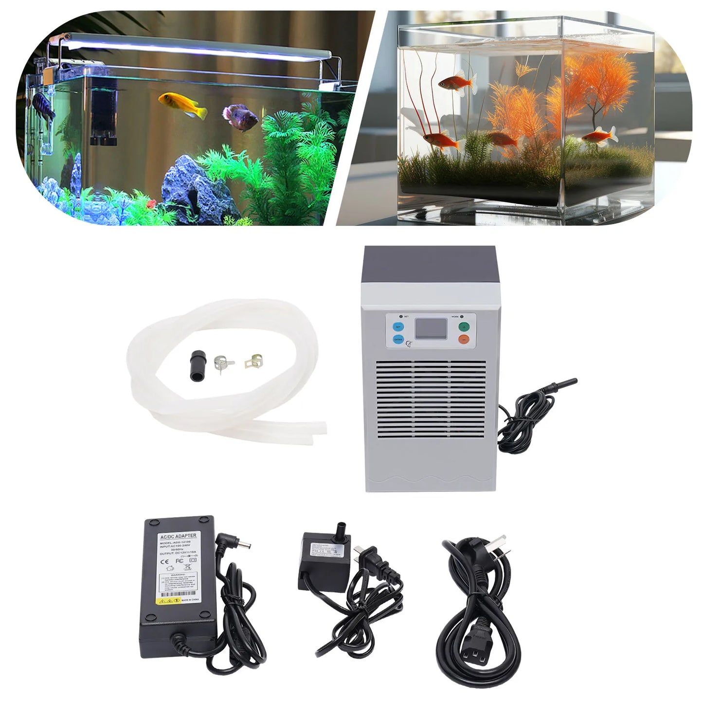 Hign-concerned 100W Fish Tank Cooling Heating Machine 12V