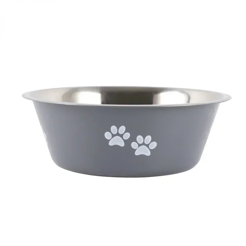 YTYIN Non-Slip Stainless Steel Elevated Dog Bowls Raised Feeder