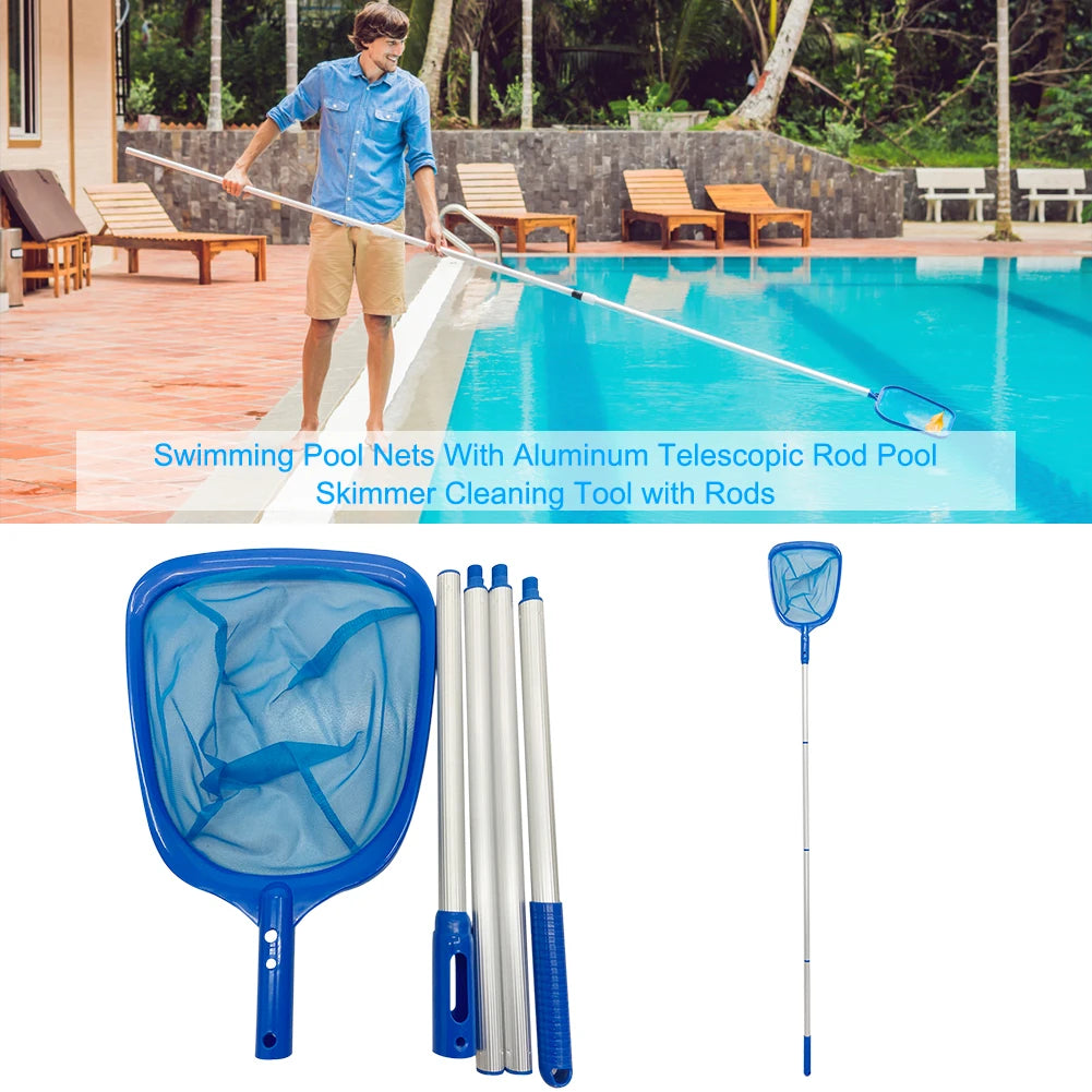 Hign-concerned Chemical Fish Pond Skimmer Net Telescopic