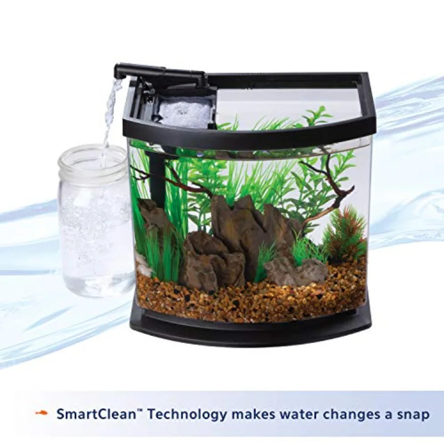 LED MiniBow SmartClean Aquarium Kit For Small Fish Tanks