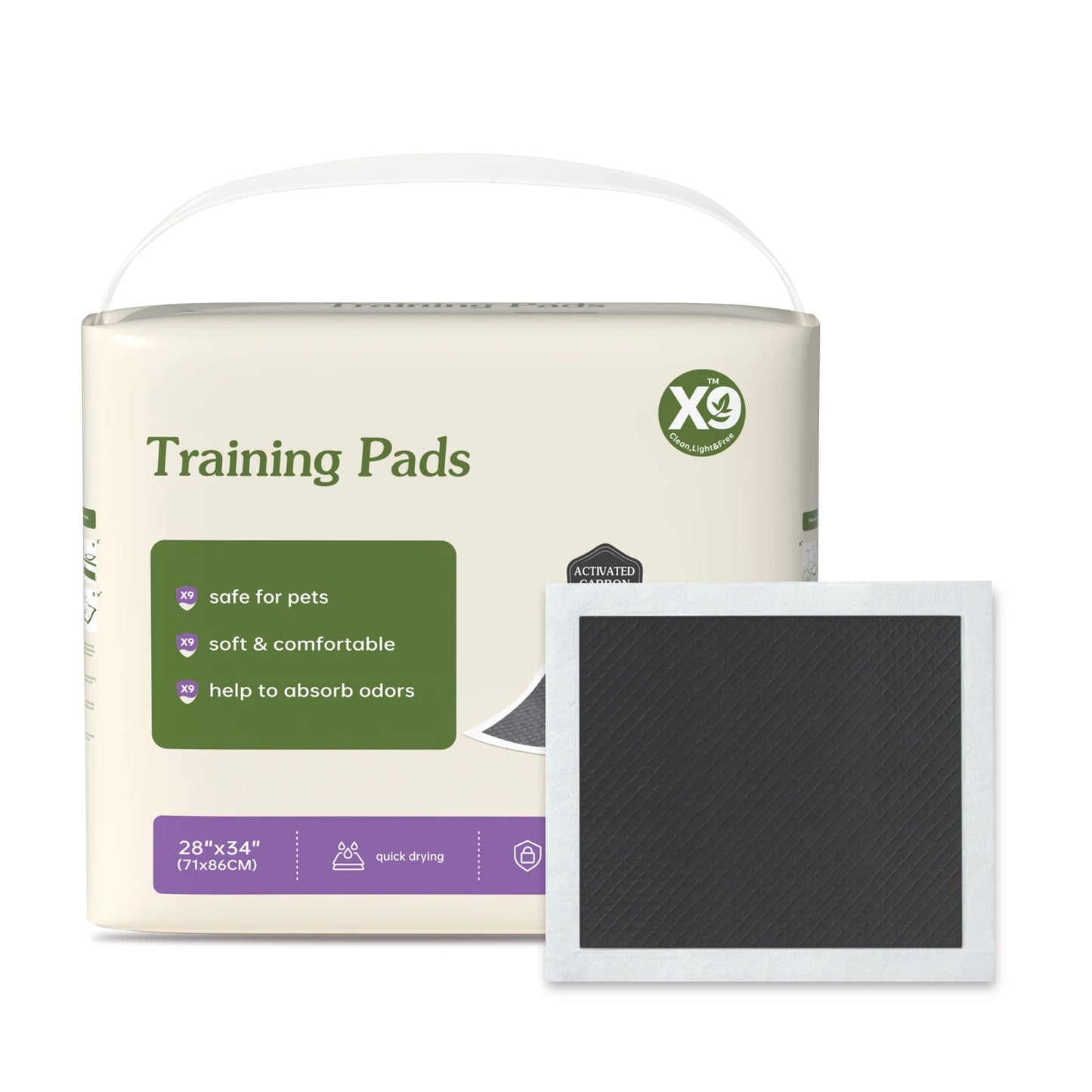 Activated Bamboo Charcoal Disposable Pet Underpads For Potty Training