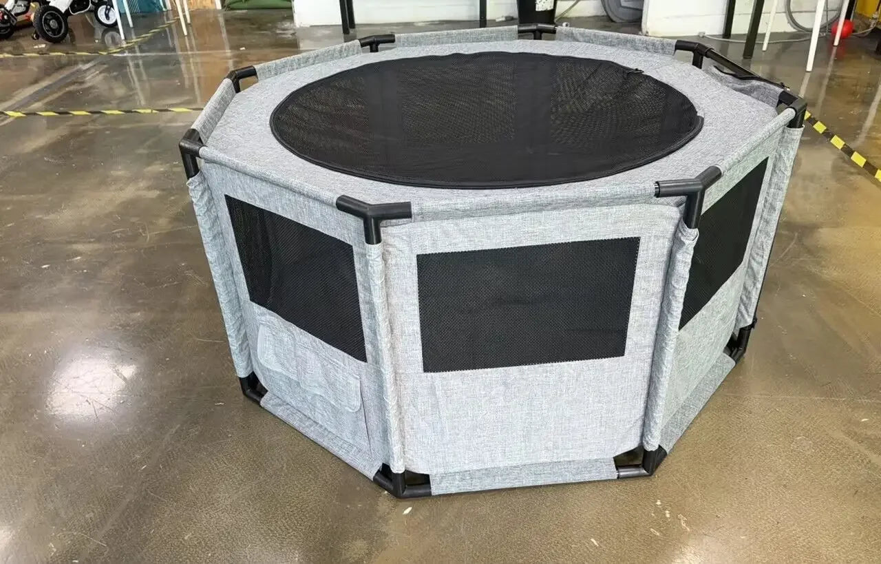 CN Guangdong Dog Playpen Portable Pet Exercise Cage Indoor Outdoor