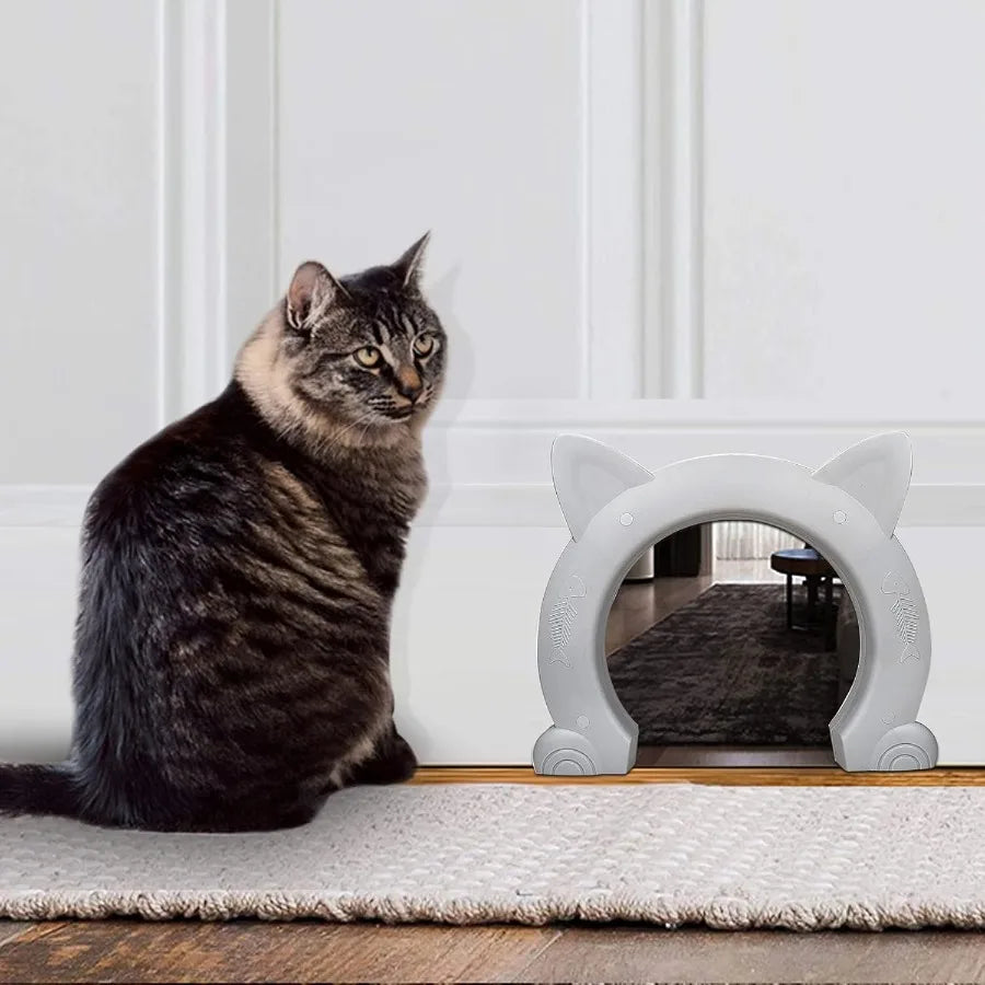 Hign-concerned Indoor Cat Door For Interior Doors Easily